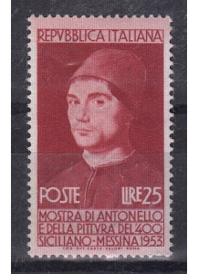 1953 Mostra Antonello da Messina Perfetto non Linguellato 1 Val Sassone 706